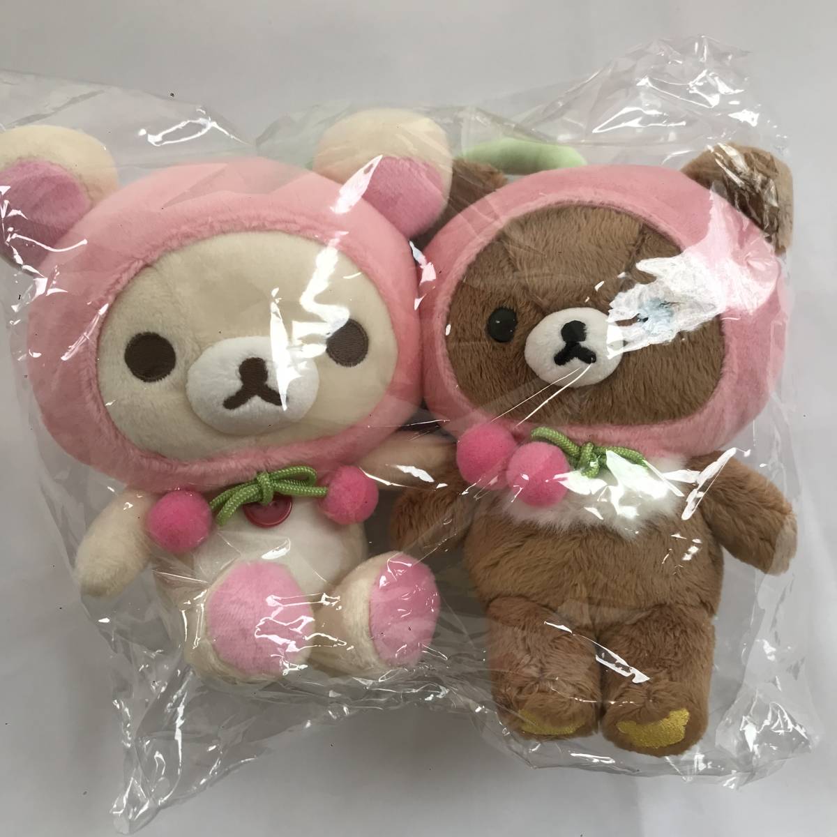 コリラックマ チャイロイコグマ フルーツなかよしぬいぐるみ