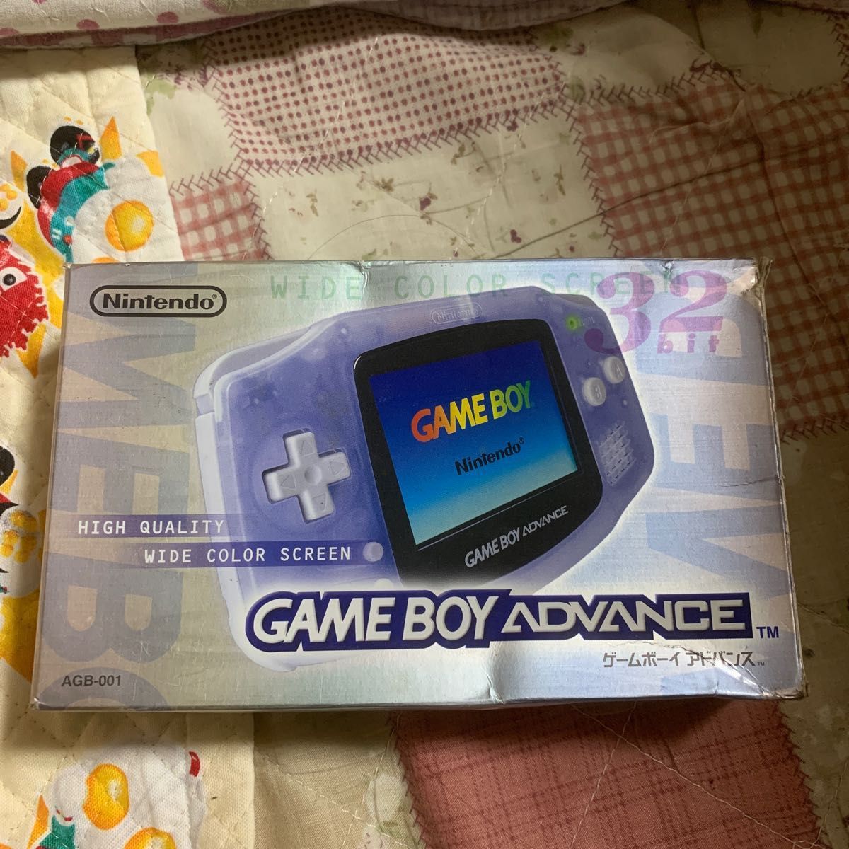 ゲームボーイアドバンス ミルキーブルー 外箱＋説明書のみ｜Yahoo