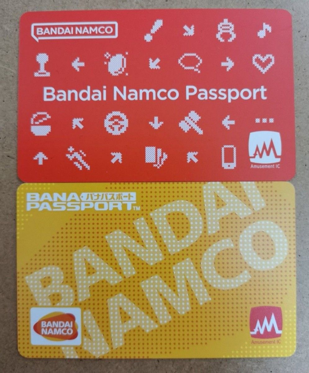 未使用 バンダイナムコアミューズメント バナパスポートカード IC対応