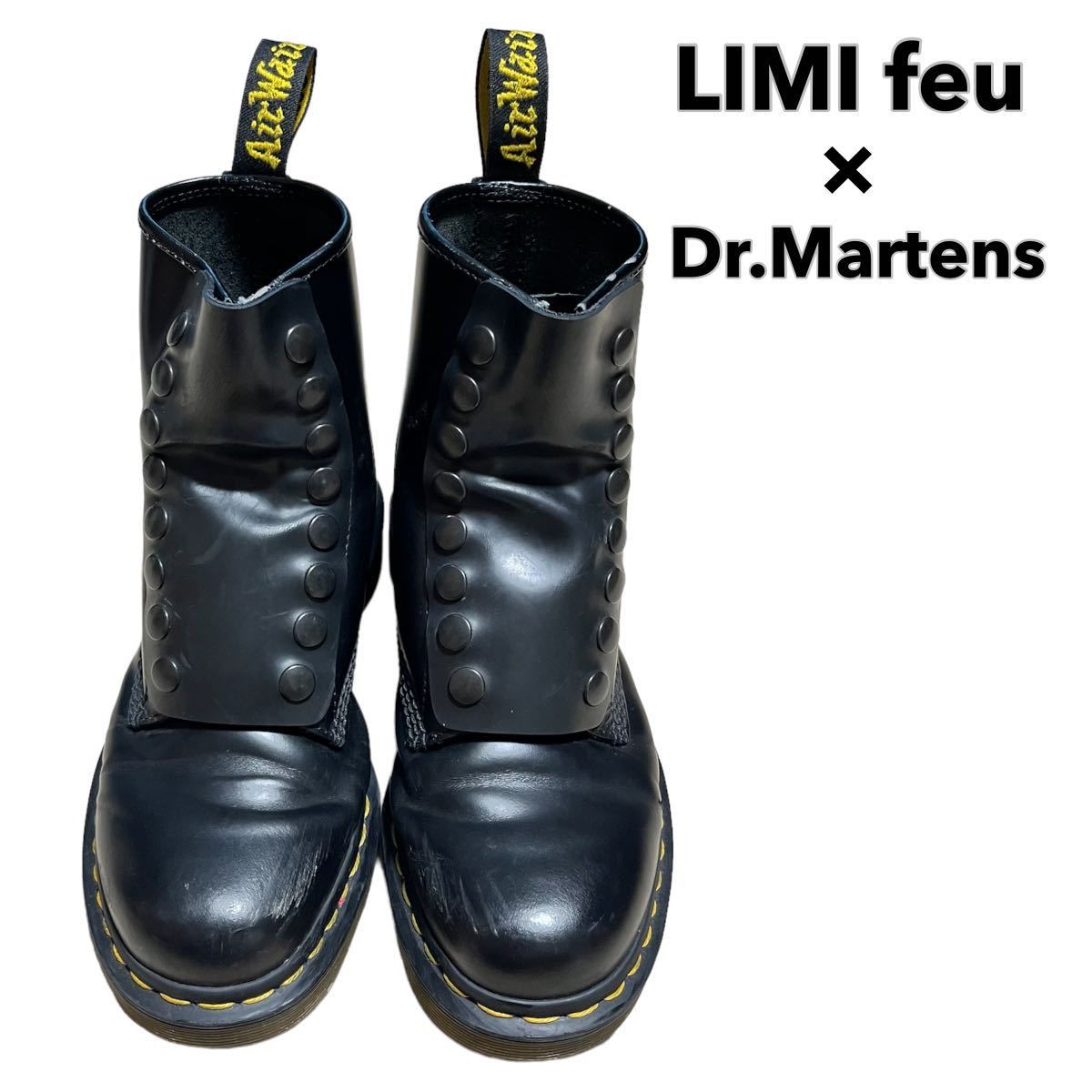 レア LIMI feu×Dr Martens リミフゥ ドクターマーチン デザインボタン