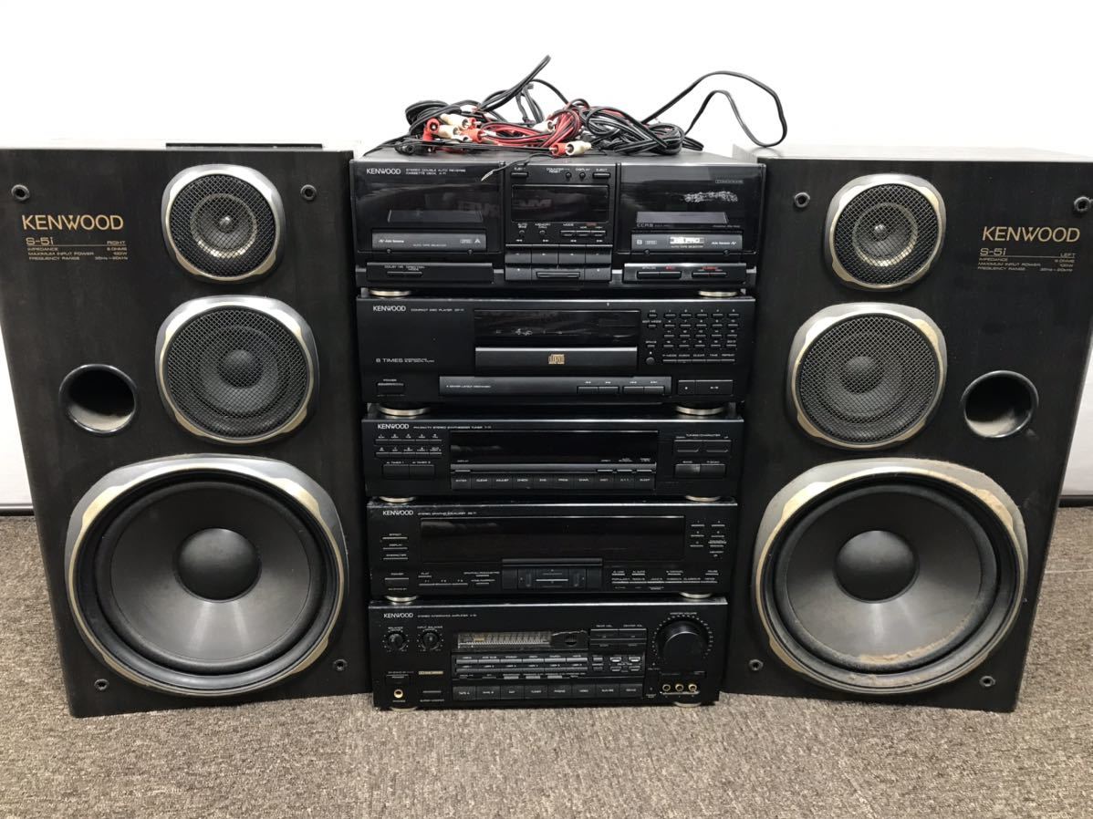 Yahoo!オークション - KENWOOD システムコンポ（GE-7i X-7i DP-7i A-5i