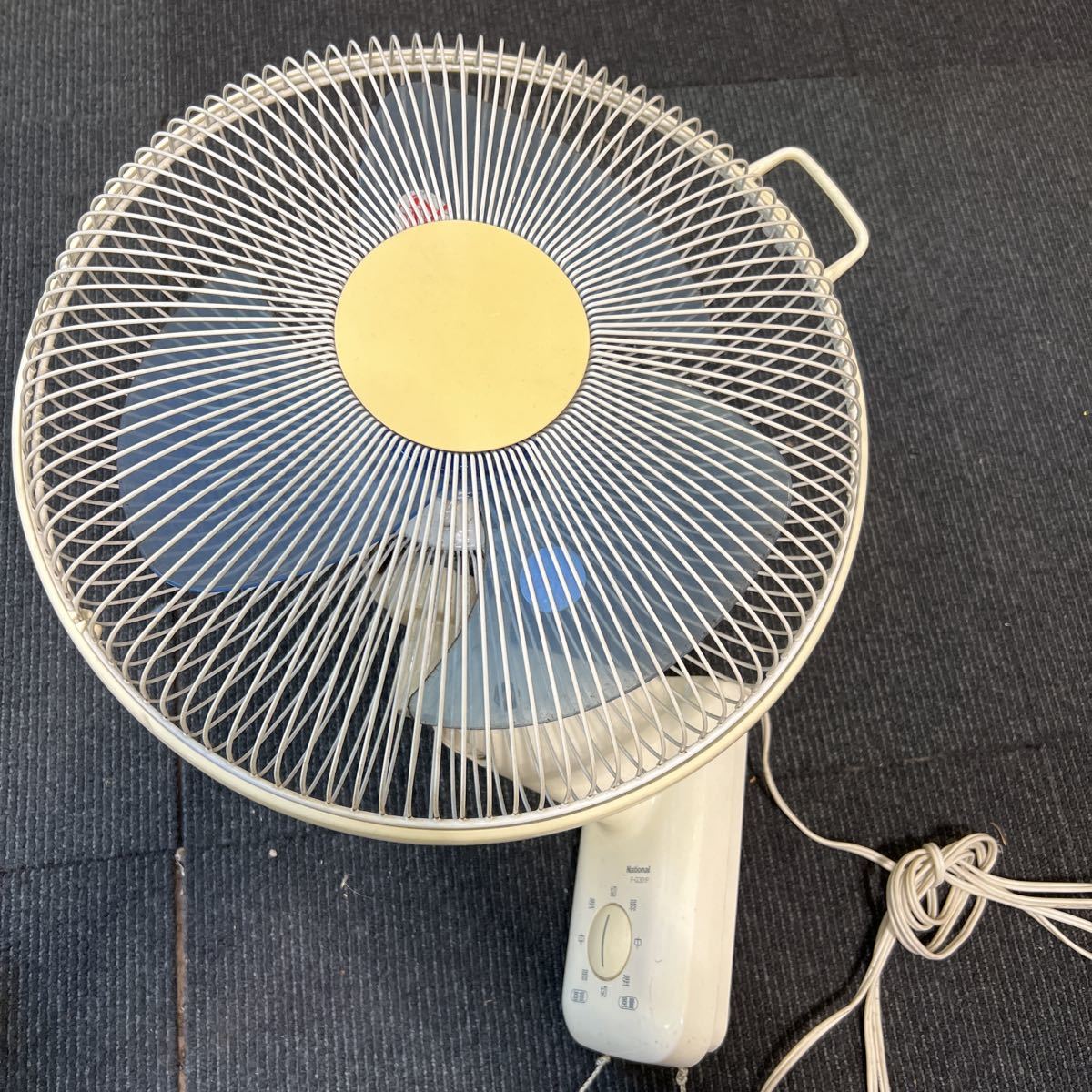 昭和レトロ 壁掛け扇風機 ナショナル ジャンク 昭和レトロ 壁掛け