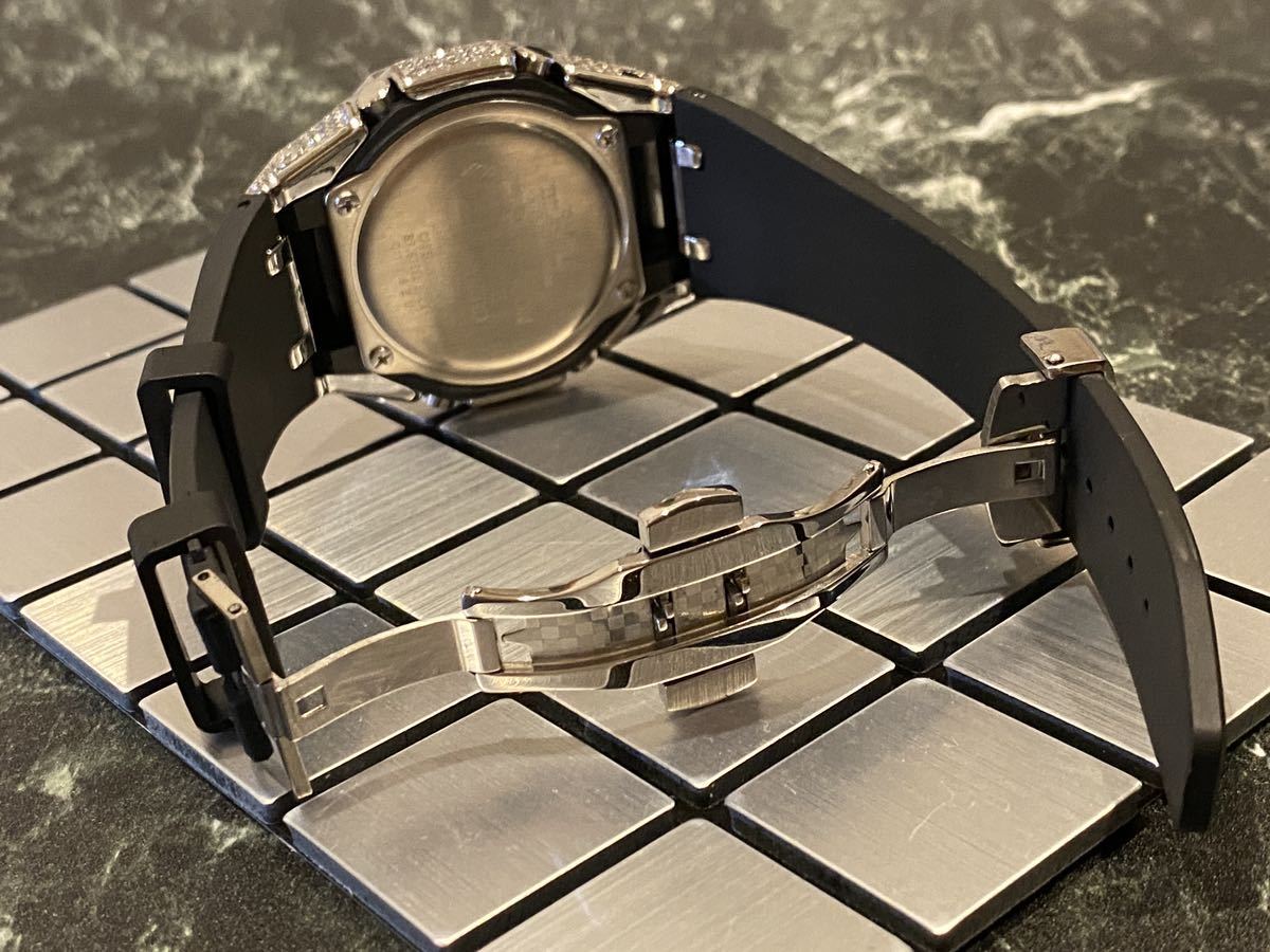 本体付き】G-SHOCK GA-2110用 ラバーベルトセット メタル カシオーク