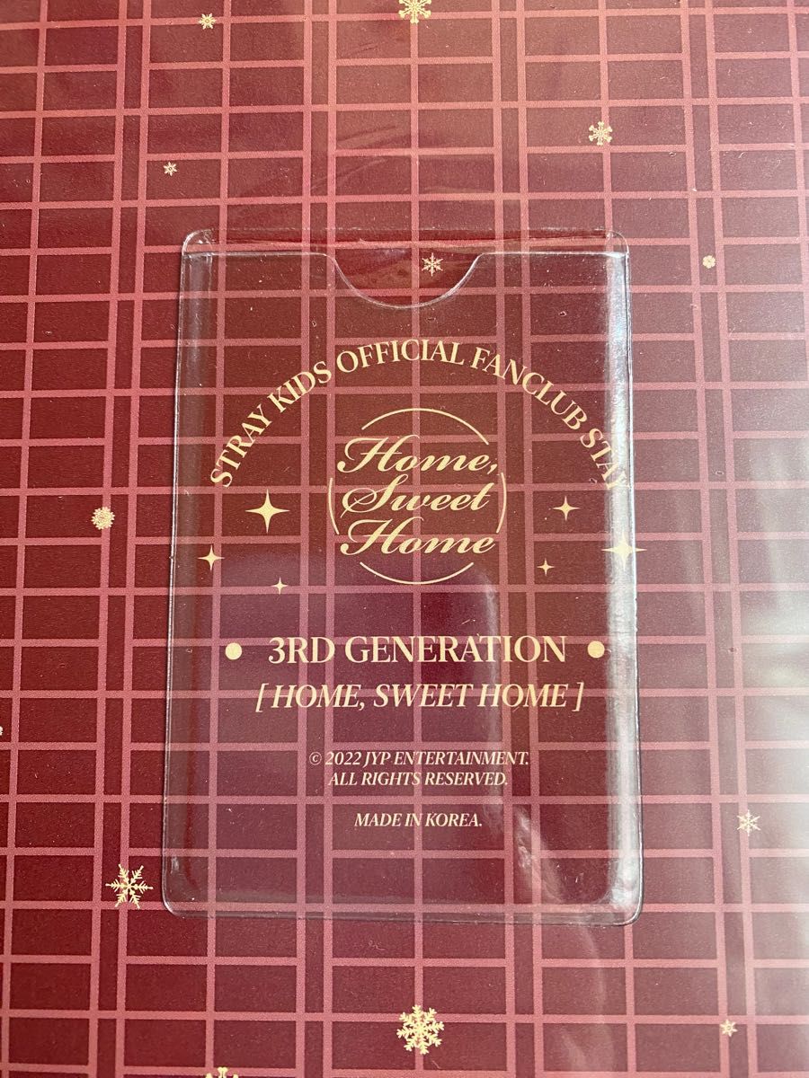 straykid stay 3期 韓国FC ウェルカムキット 入会特典 スキズ ファン