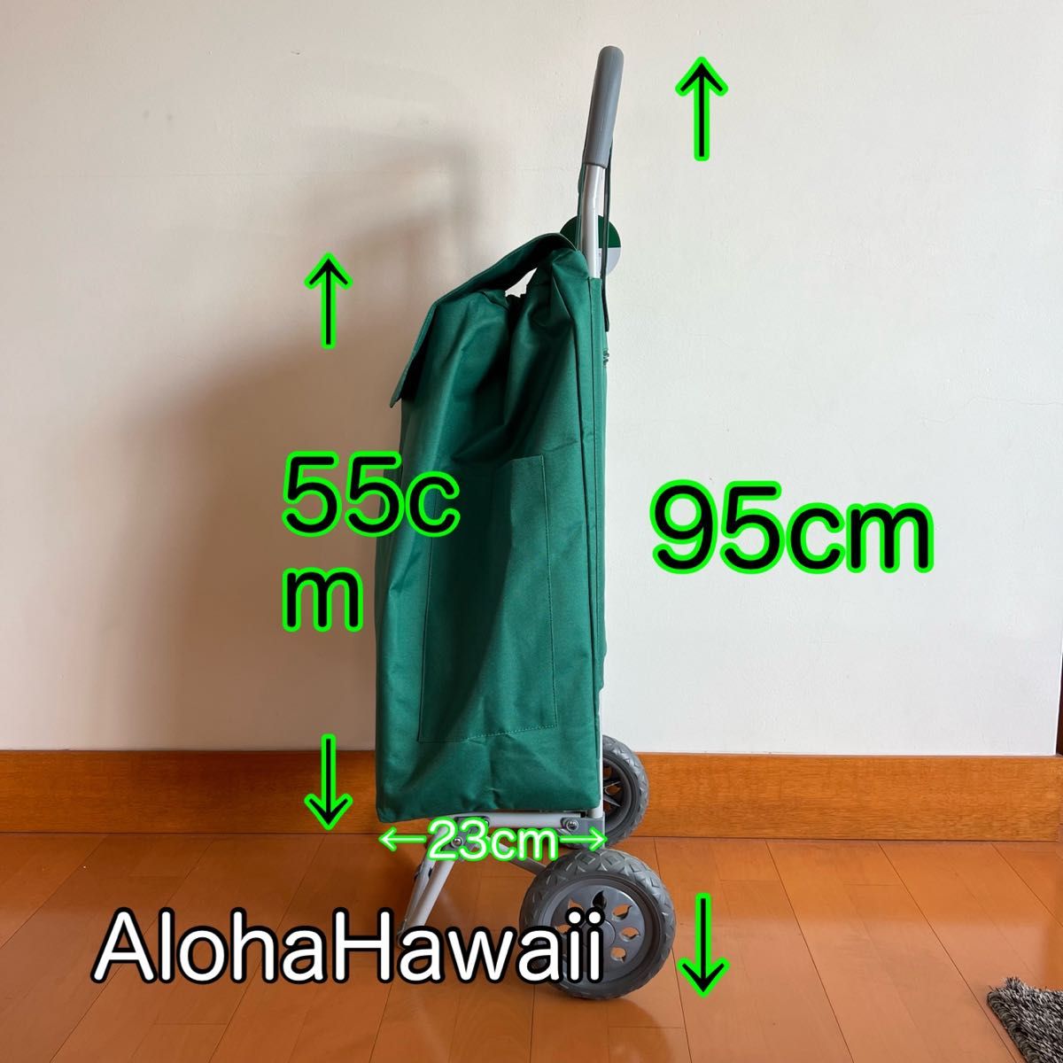 新品】ハワイ ホールフーズ キャリー バッグ ショッピング トロリー