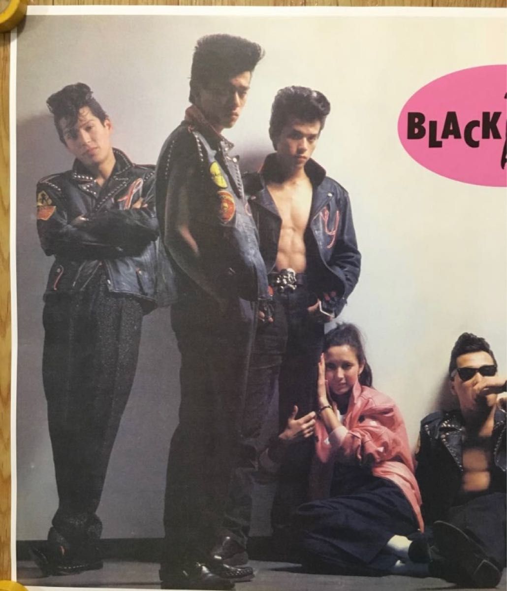 ブラックキャッツ BLACK CATS クリームソーダ ピンクドラゴン A1サイズ