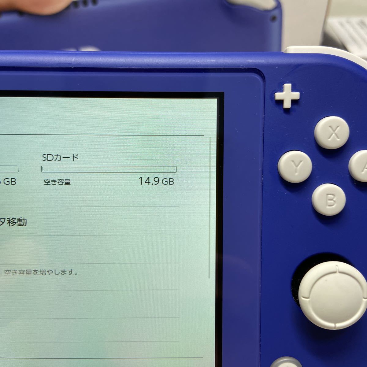2021年製Nintendo Switch Liteブルー 動作確認・初期化済みの完動品 SD