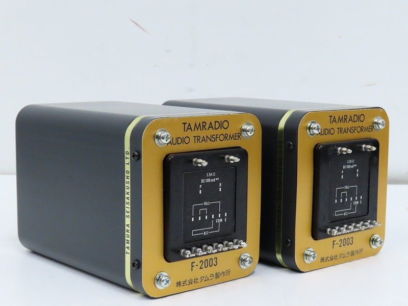 Yahoo!オークション - 【未使用】TAMURA F-2003 出力トランスペア F20