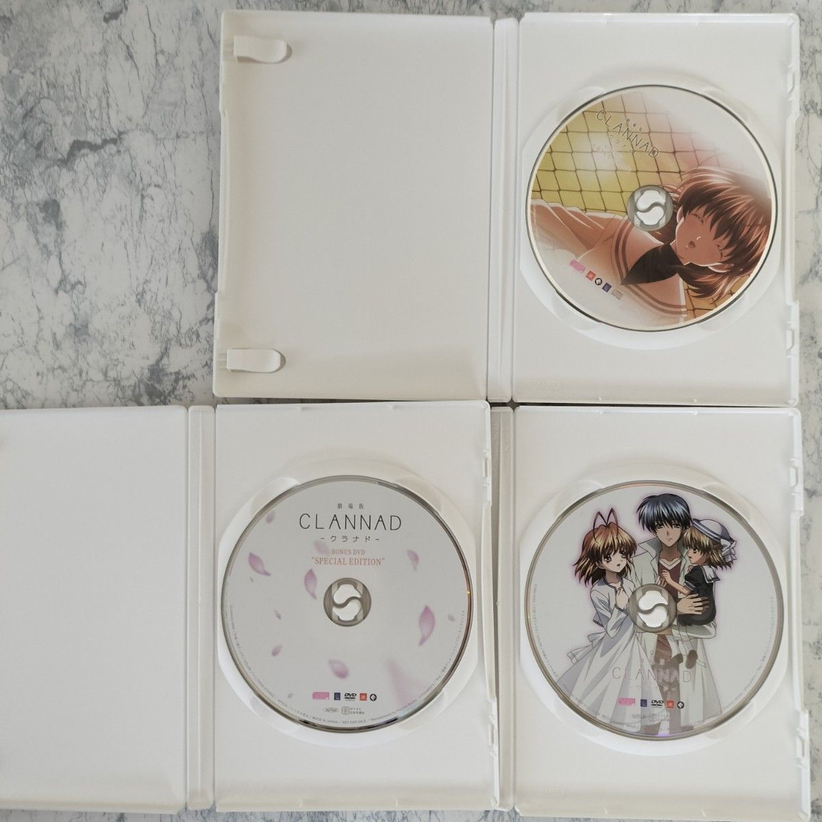 DVD クラナド CLANNAD 1期 2期 劇場版 初回限定版 全17巻｜Yahoo