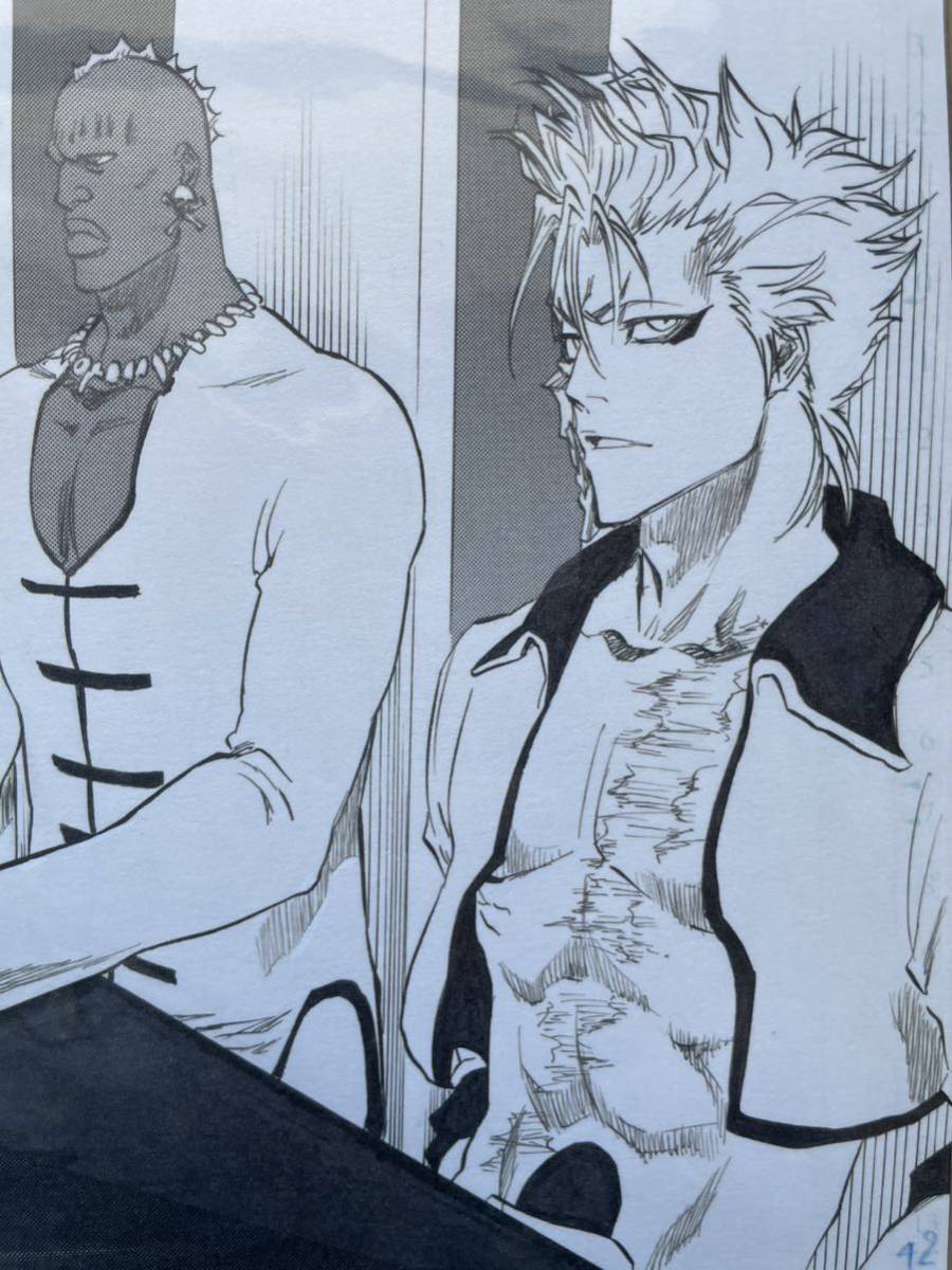 BLEACH 原画展 590 複製原稿 B3Hサイズ 十刃 エスパーダ BREACH 原画展