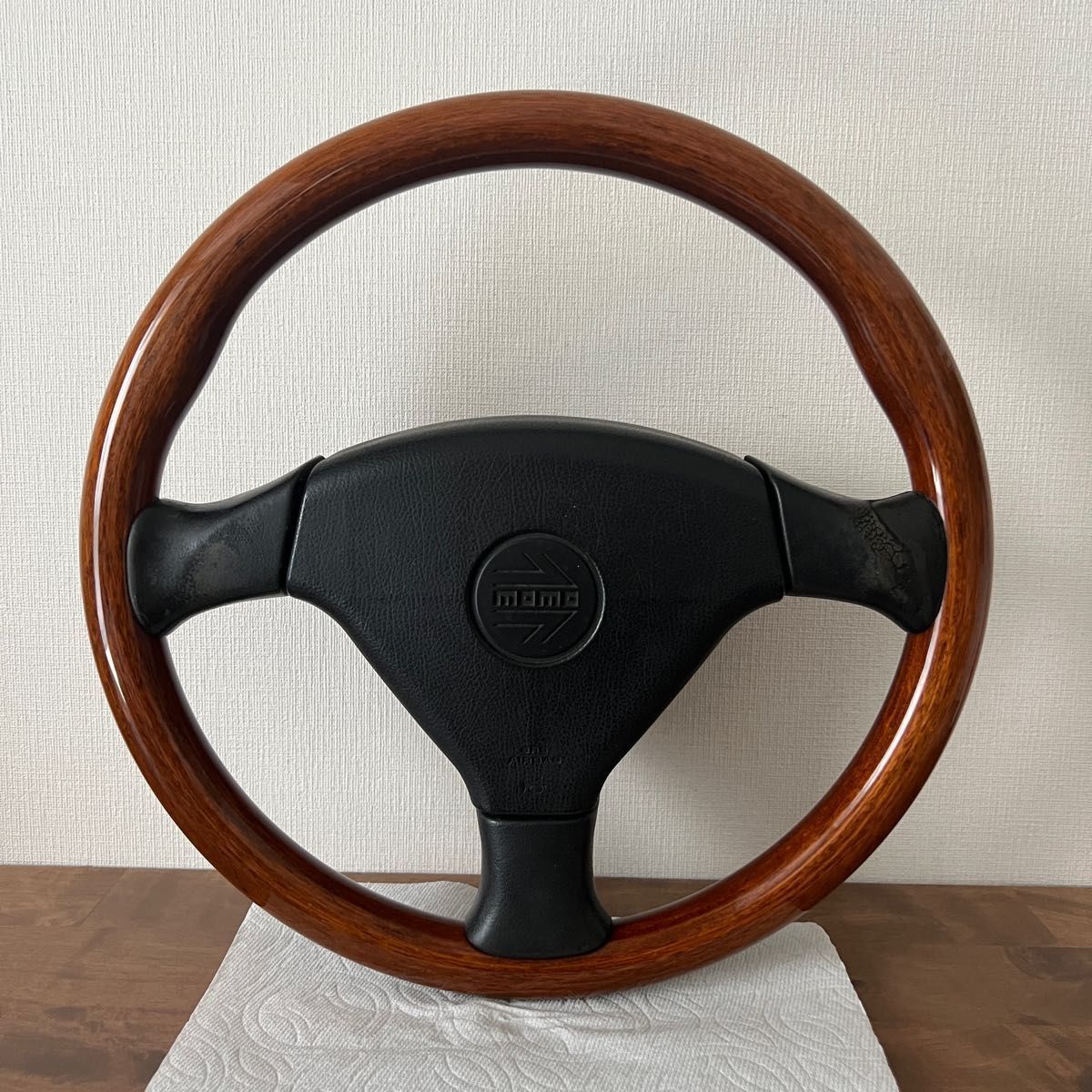 ハイラックスサーフ185 純正オプション momoウッドステアリング｜Yahoo