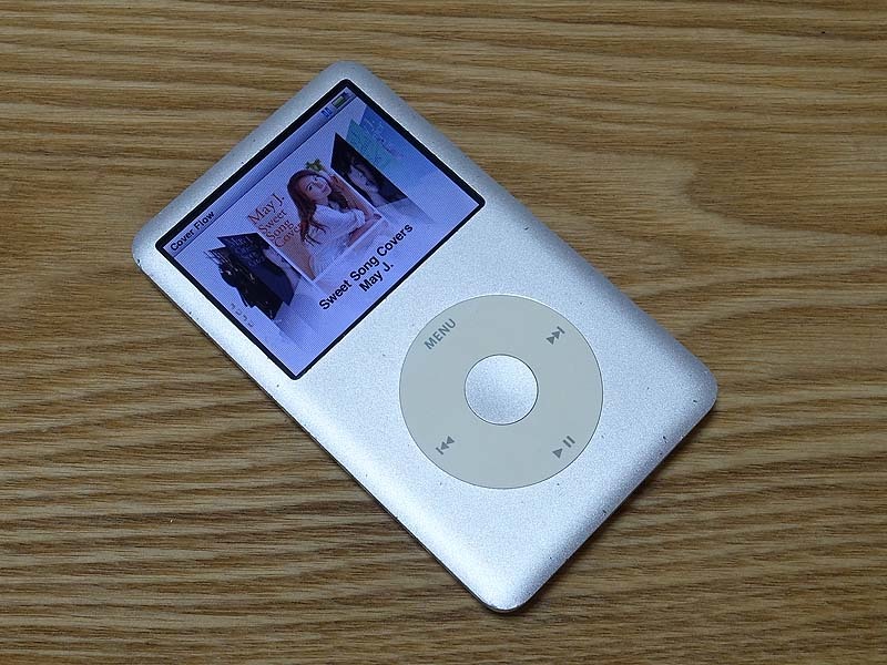 iPod Classic 第6世代 80GB A1238 シルバー モデル MB029J 動作良好