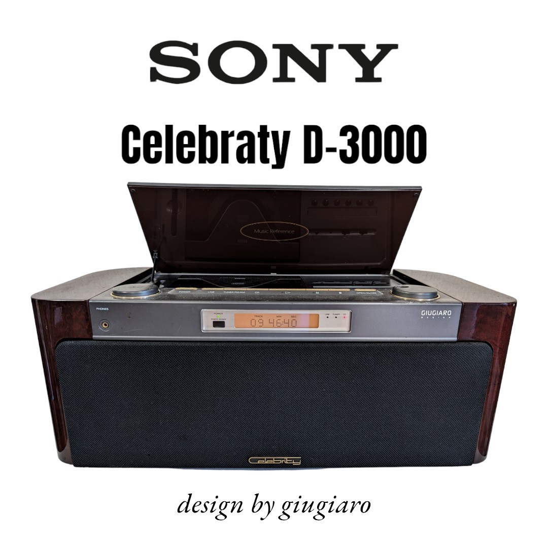 SONY Celebrity D-3000 CDラジカセ | SwingAudio Shop