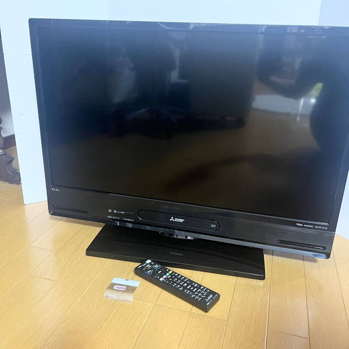 三菱 32型 液晶テレビ HDD1TB&ブルーレイ内蔵 LCD-A32BHR85 リモコン