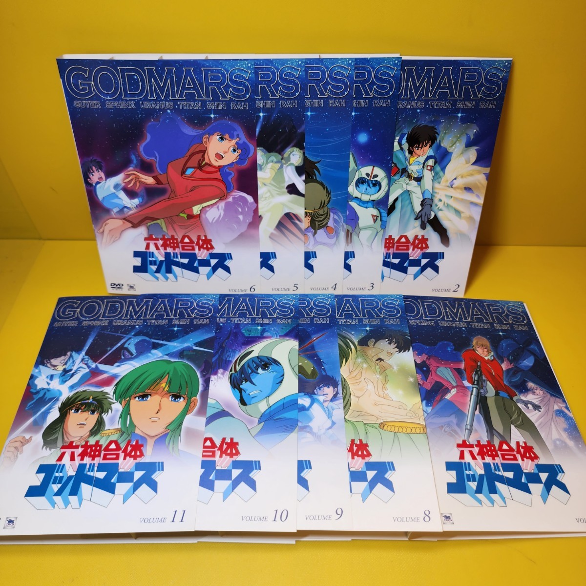 新品ケース交換済み・六神合体 ゴッドマーズ DVD12巻｜Yahoo!フリマ
