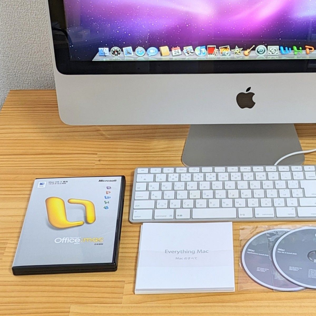 Apple iMac (24インチ Early 2009) Office 2004付き 2 66GHz 4GB 640GB