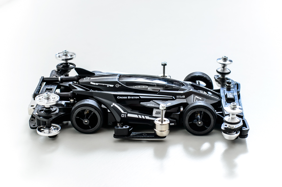 ミニ四駆完成品 デクロス01 MAカスタム フルベアリング・未走行｜Yahoo