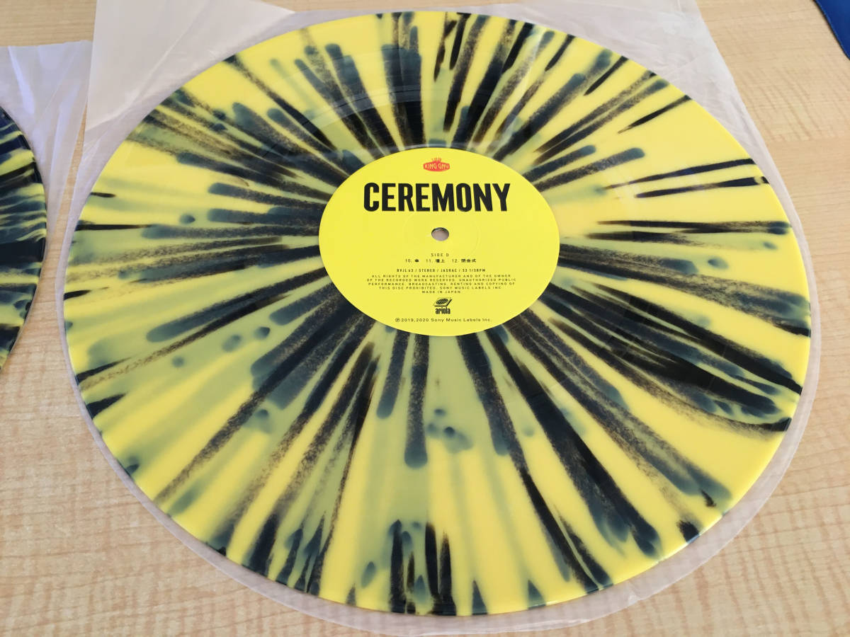 完全生産限定盤 King Gnu CEREMONY BVJL 42〜3 2枚組｜Yahoo!フリマ