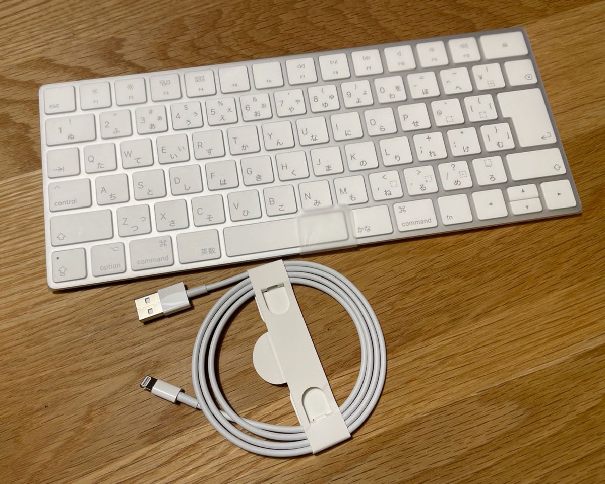 未使用 iMac付属品 Apple Magic Keyboard lightningケーブル付属 純正