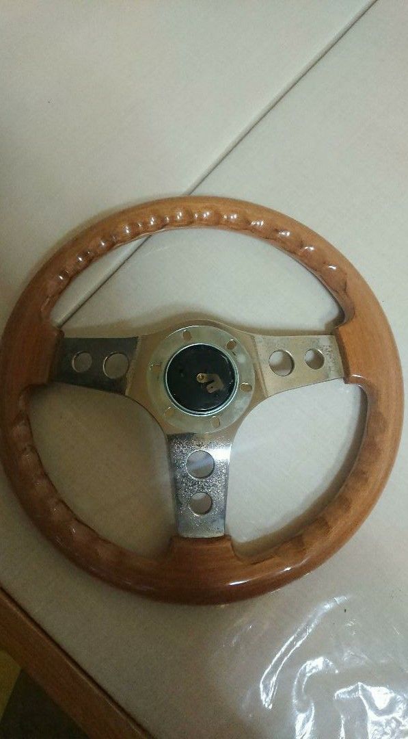 OBAハン オバハン ウッドステアリング 旧車 ヴィンテージ 当時物 O B A