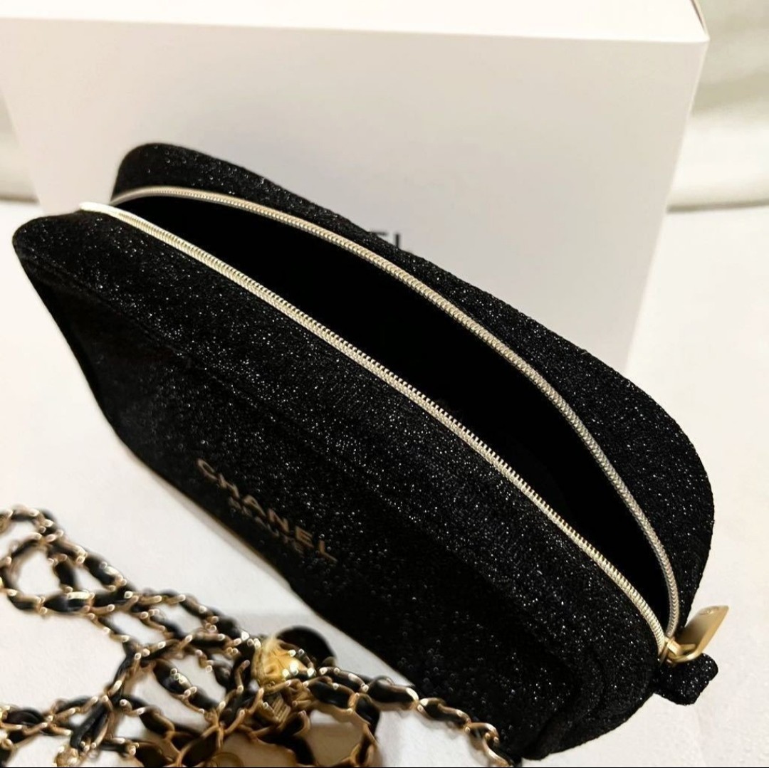 シャネル CHANEL ノベルティ ポーチ ショルダー ショルダーバッグ