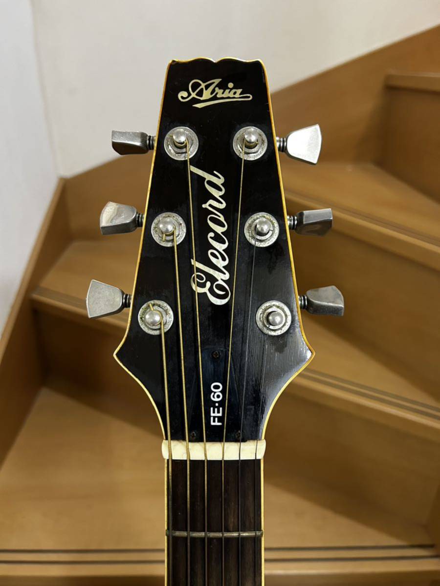 Yahoo!オークション - Aria/アリア Elecord FE-60 エレアコギター アコ