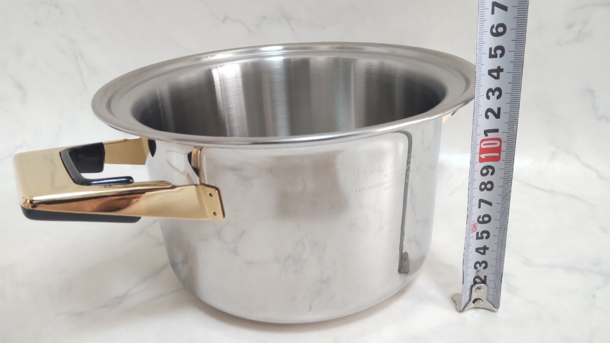 未使用 タッパーウェア Tupperware レインボークッカー 深鍋 内径約