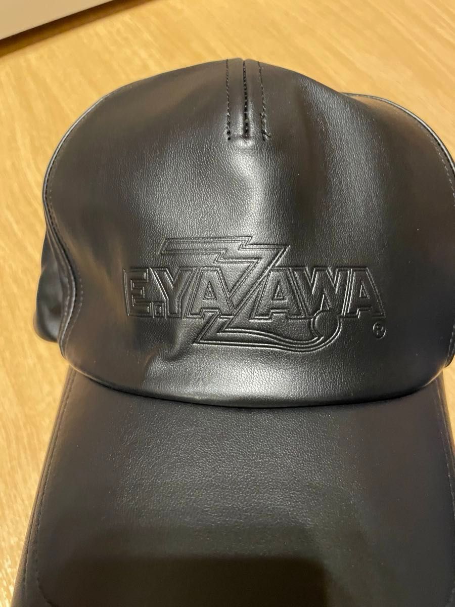 矢沢永吉 帽子 キャップ 矢沢永吉グッズ 黒 ブラック フリーサイズ