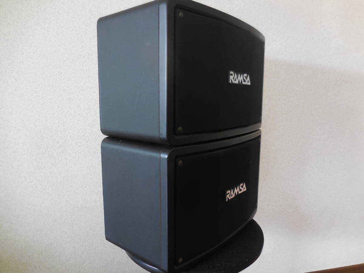 Yahoo!オークション - RAMSA ナショナル WS-A70-K 動作品 ペアー