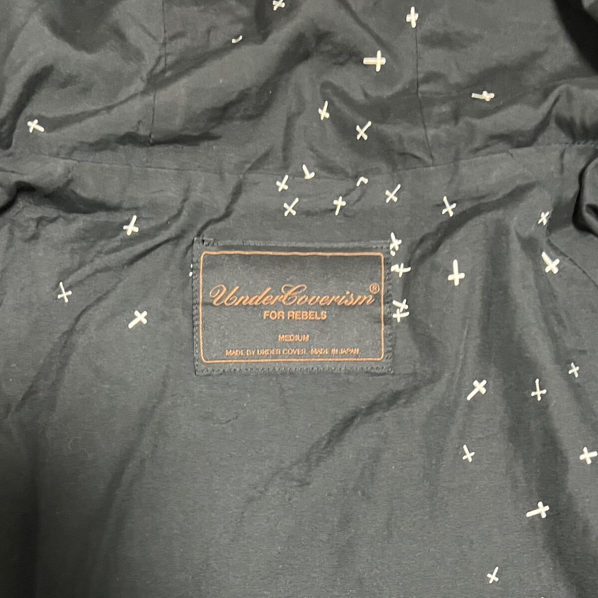 02AW 魔女期 UNDERCOVERISM マウンテンパーカー クロス 総柄 2002