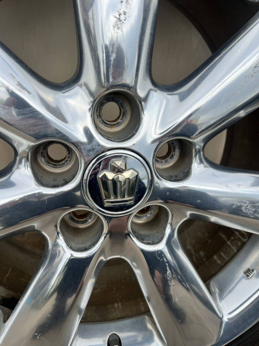 040104 クラウンアスリート 50thアニバーサリー アルミホイール 18