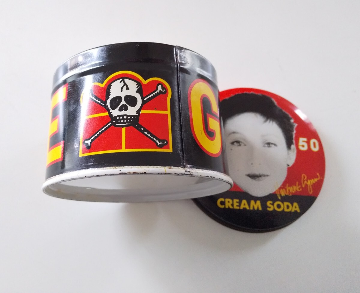 Yahoo!オークション - クリームソーダ グリース缶 ポマード缶 ビビアン