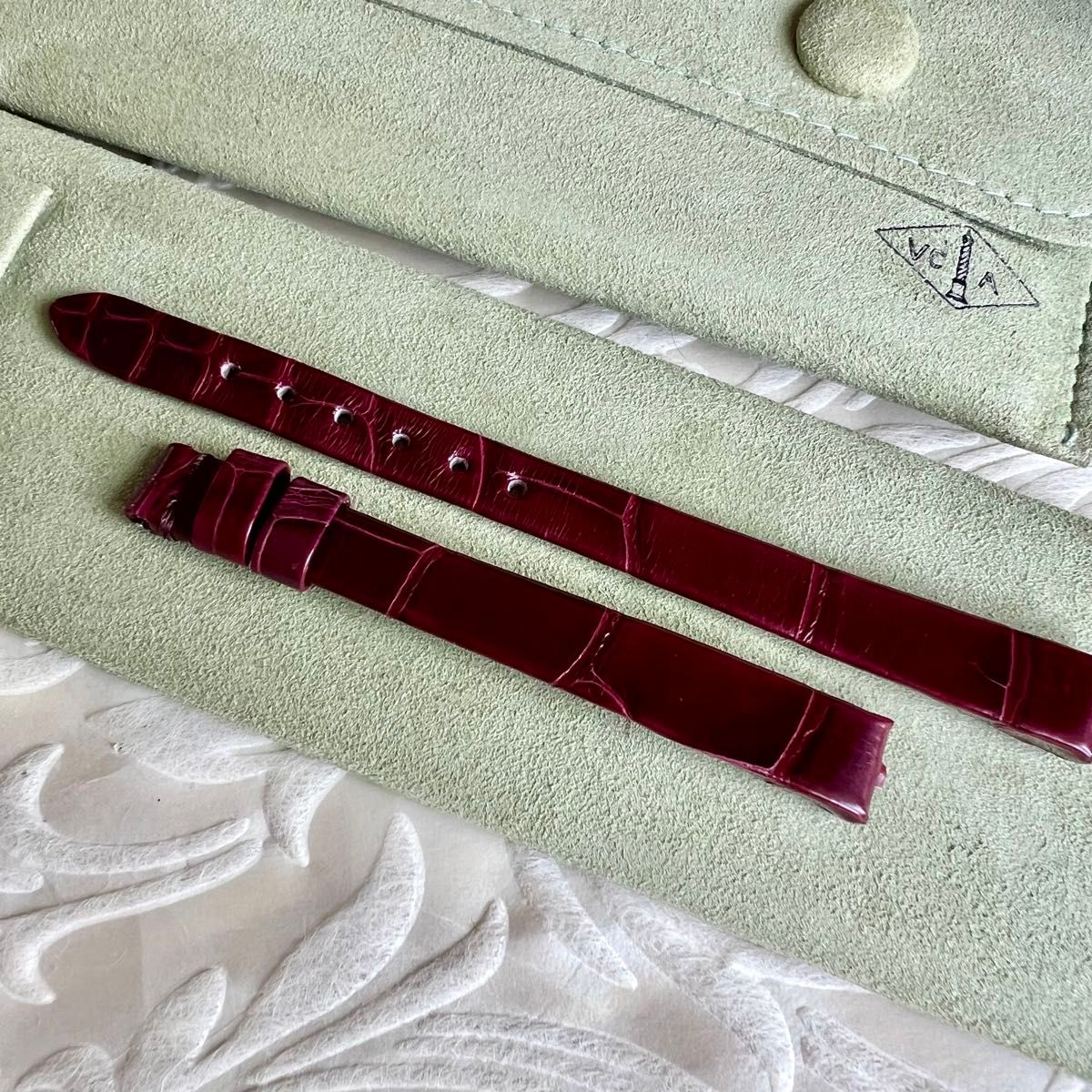 ヴァンクリーフ&アーペル スウィートアルハンブラ ペルレ ベルト