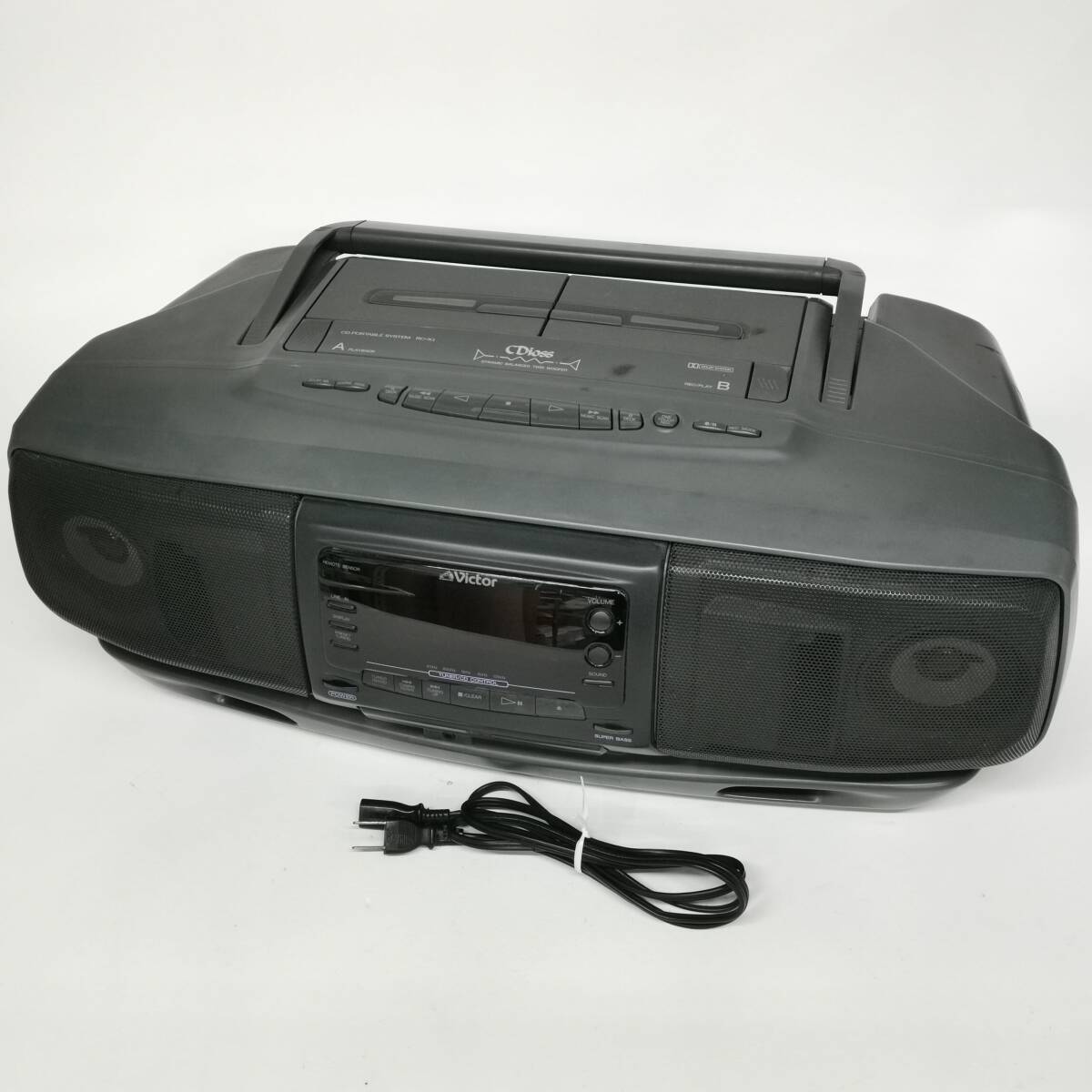 送料無料 Victor ビクター RC-X1 CD PORTABLE SYSTEM ポータブル