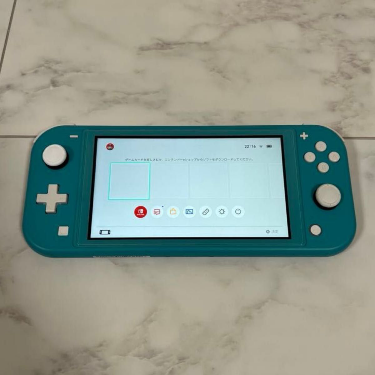 完動品・欠品無し】Nintendo Switch Lite ターコイズ 充電器付 箱付