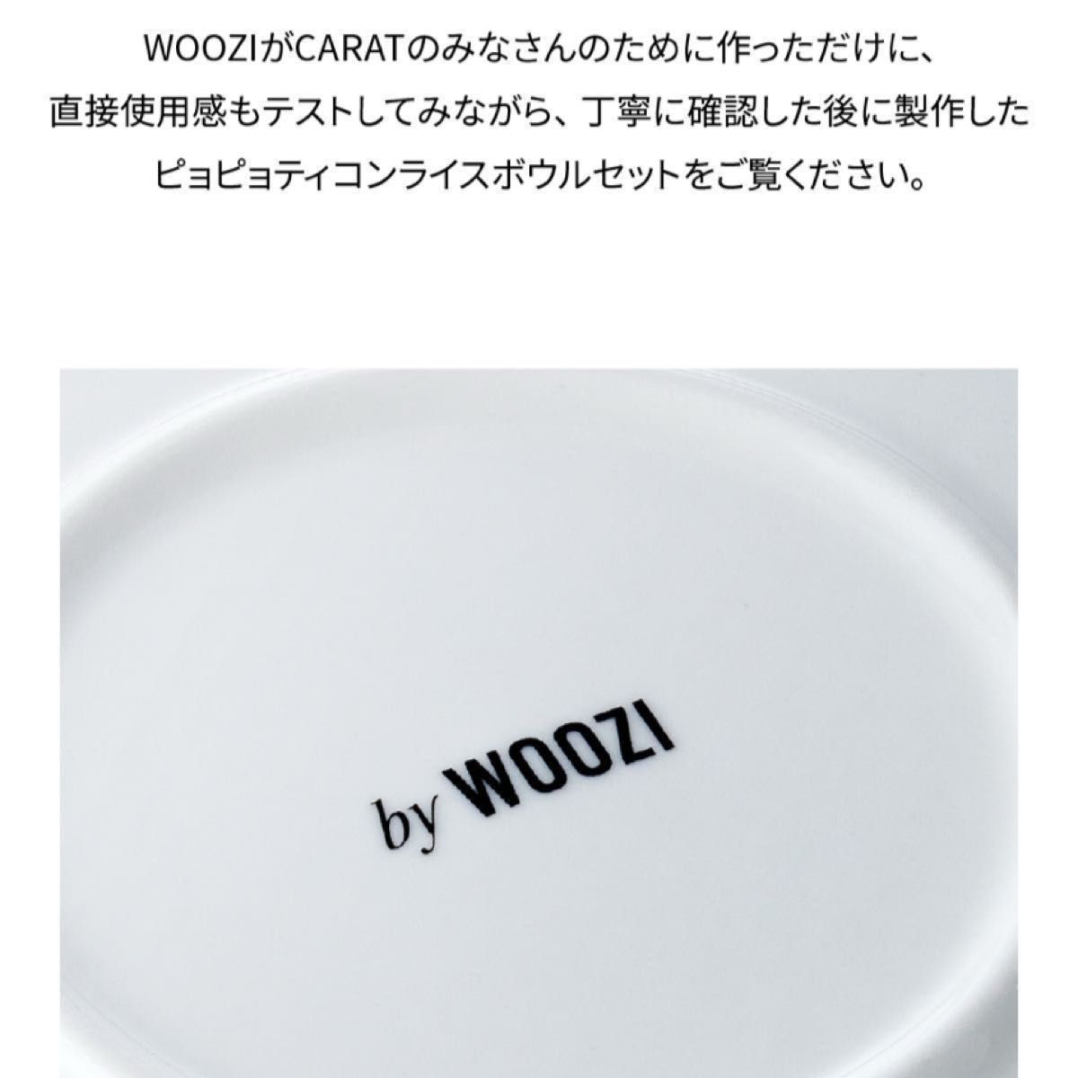 食器セット WOOZI PPYOPPYOTICON RICE BOWL SET seventeen