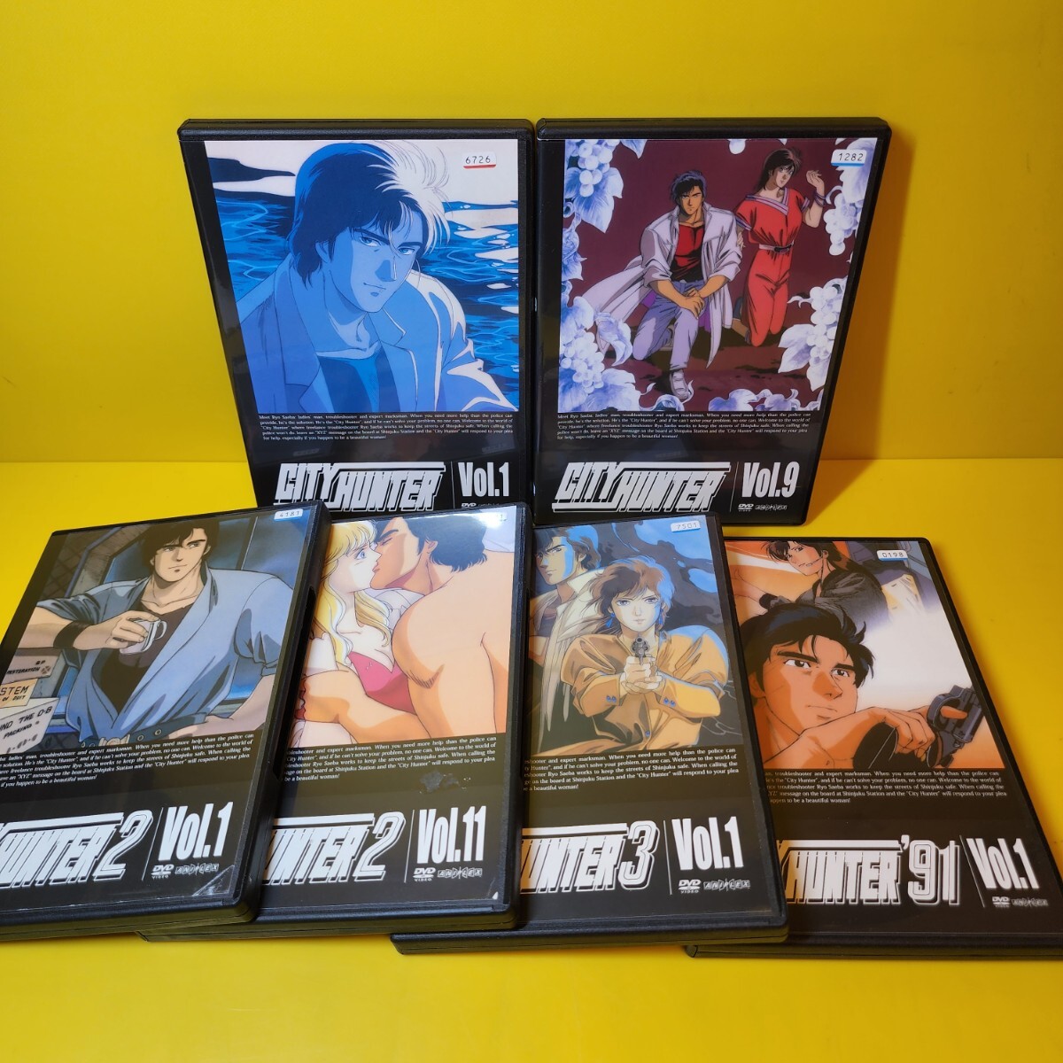 新品ケース交換済み CITY HUNTER シティーハンター1期～4期 DVD26巻