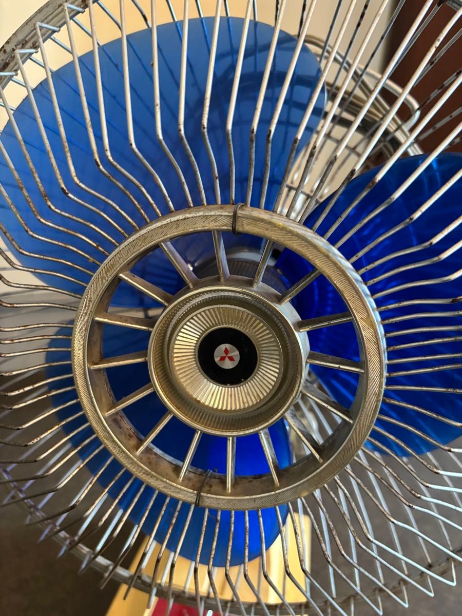 三菱 扇風機 30cm D30-K 卓上扇風 昭和レトロ レトロ扇風機 レトロ