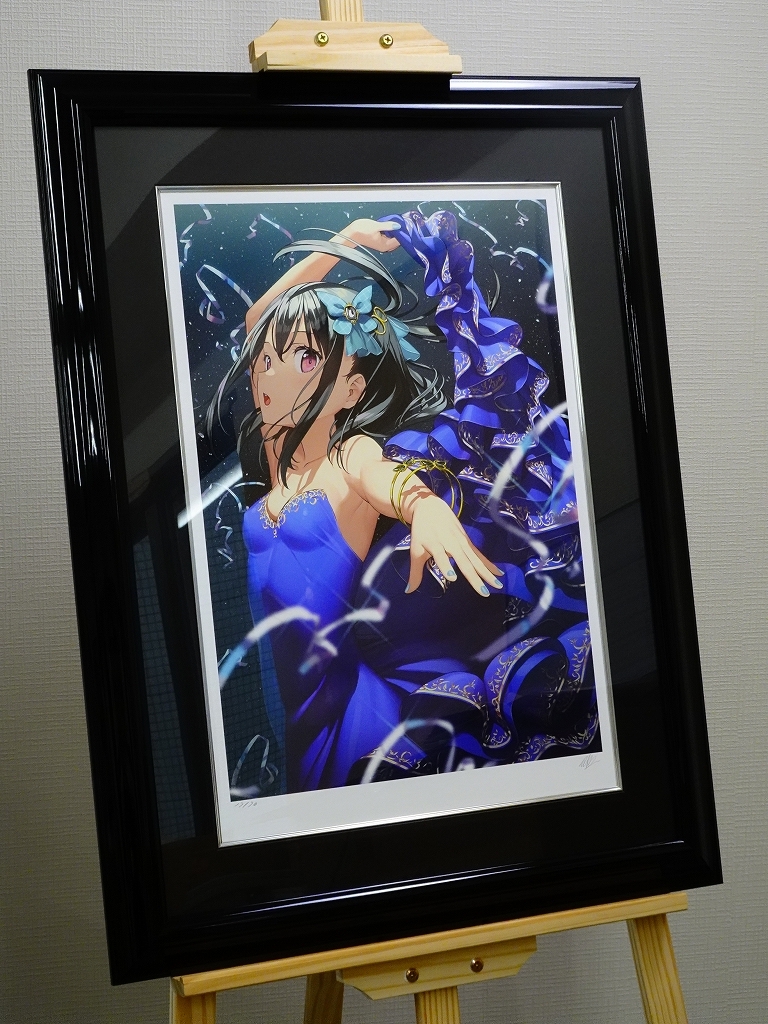 Yahoo!オークション - カントク 版画 「AZUL」17/70 しずく 2023年 同