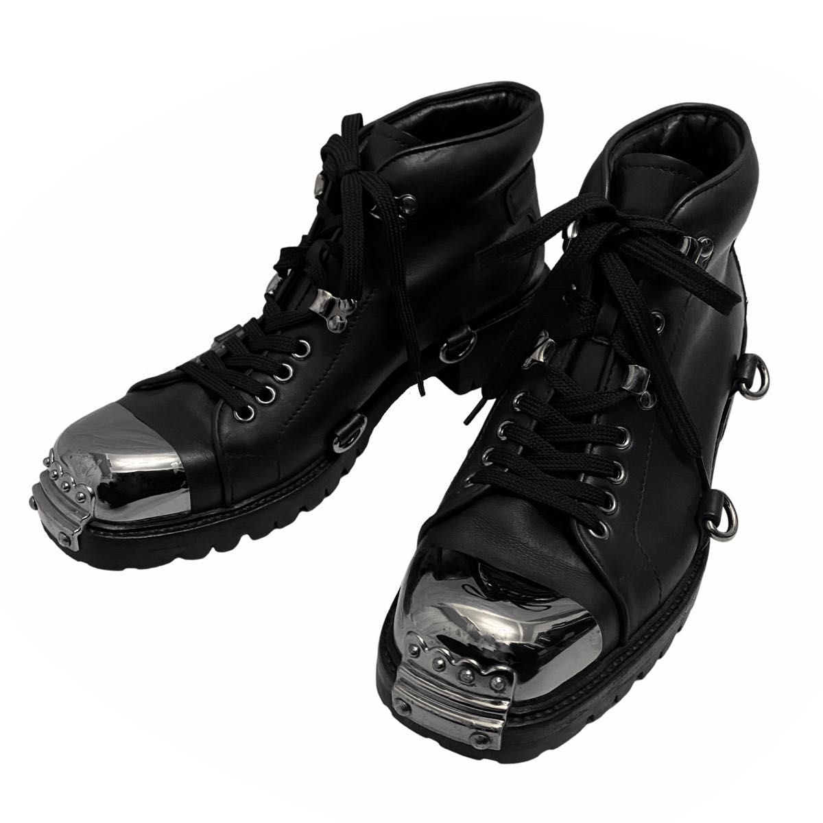 Miu Miu 2006aw Archive Metal Toe Boots ミュウミュウ アーカイブ