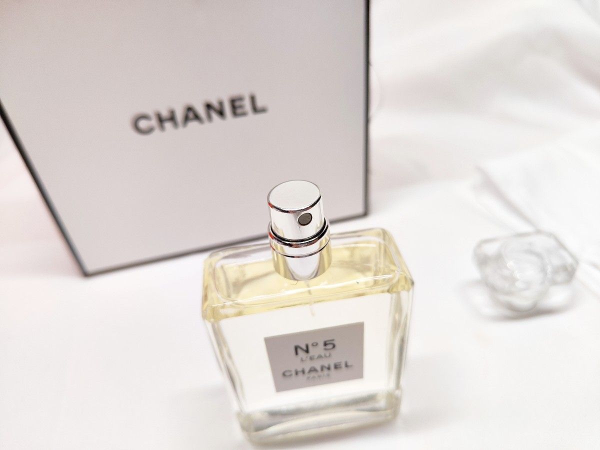 ほぼ未使用】CHANEL シャネル No5 L'EAU ロー オードゥトワレット 50ml
