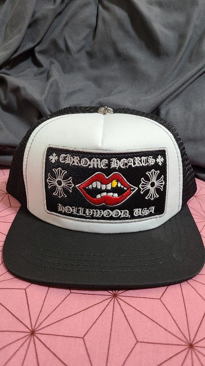 クロムハーツ トラッカーキャップ チョンパー ホワイト クロムハーツ