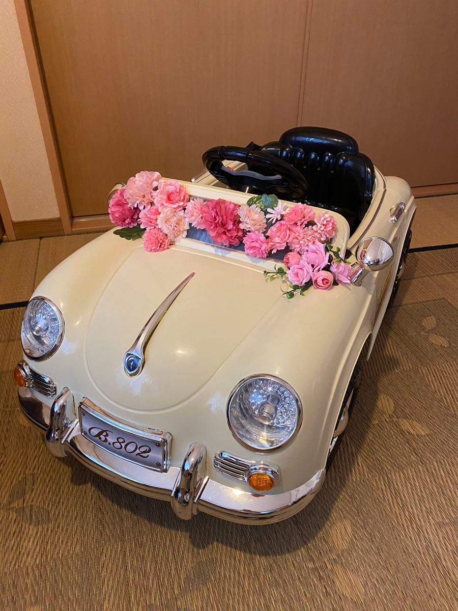 電動乗用ラジコンカー ポルシェタイプ ミニ リングガール リングボーイ