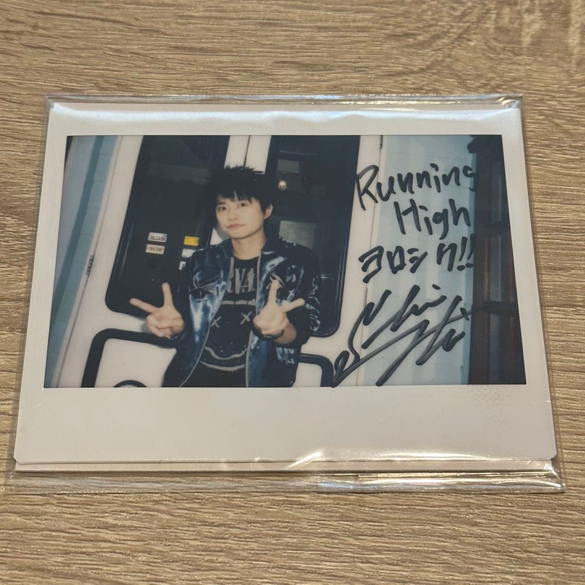 チャウヌ サイン入りチェキ 韓流ぴあ ASTRO チャウヌ 直筆サイン