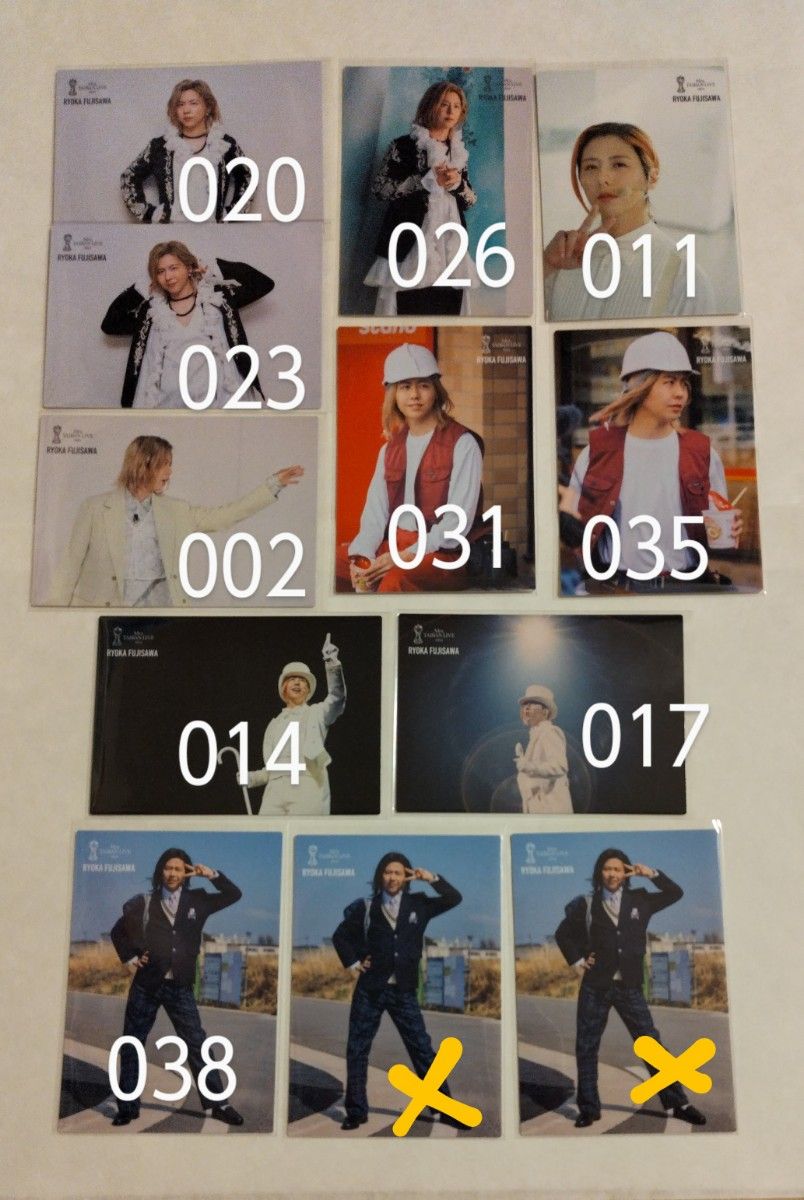 藤澤涼架さん 10枚 フォトカ タイバンライブ 対バン Mrs GREEN APPLE