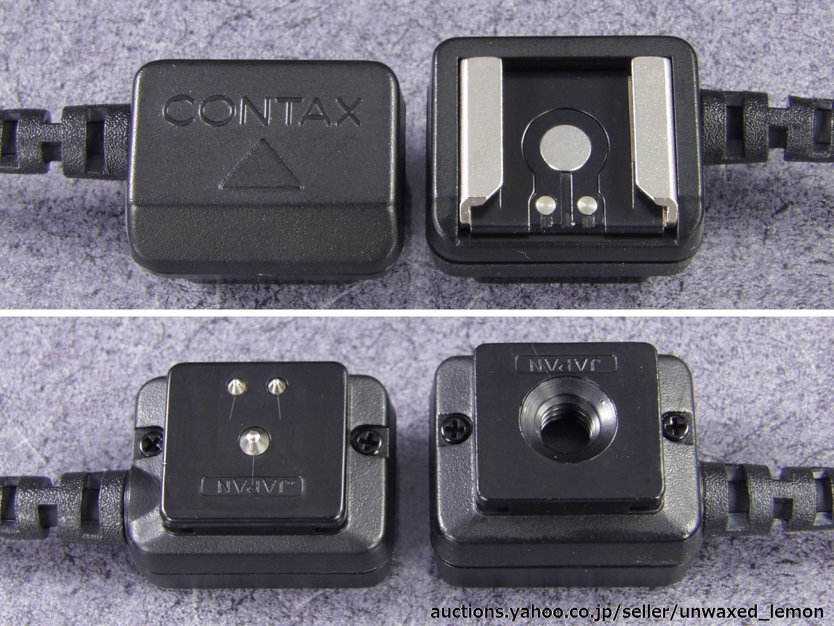 京セラ コンタックス TLA延長コード100 現状渡し ストロボ用 オフ