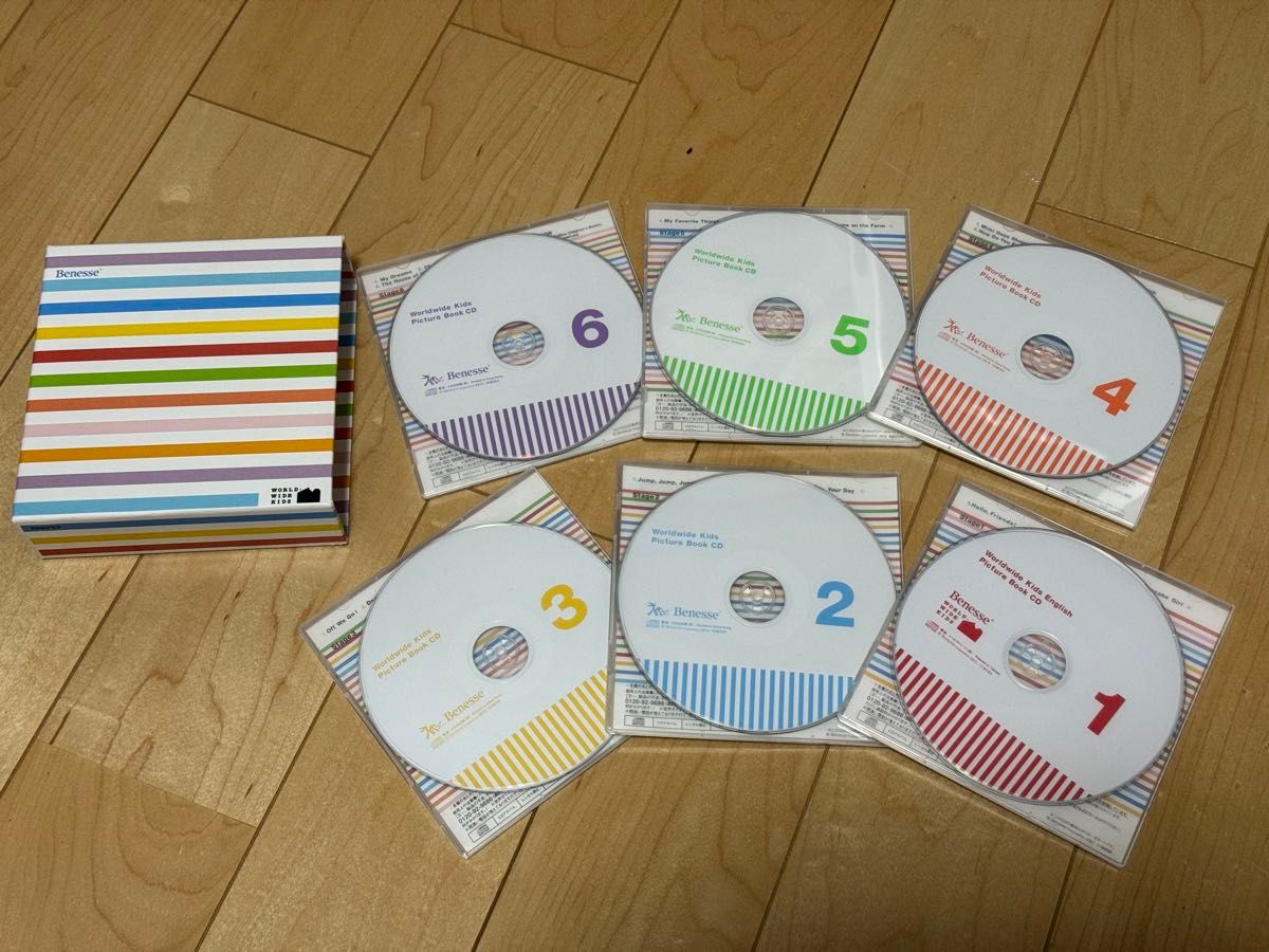 ワールドワイドキッズ ベネッセ WORLD WIDE KIDS DVD STAGE1〜6 全30巻