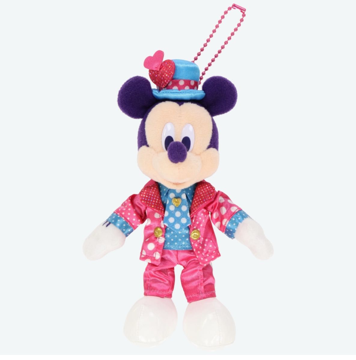 ディズニーランド パルパルーザ ぬいぐるみバッジ ミッキー ミニー