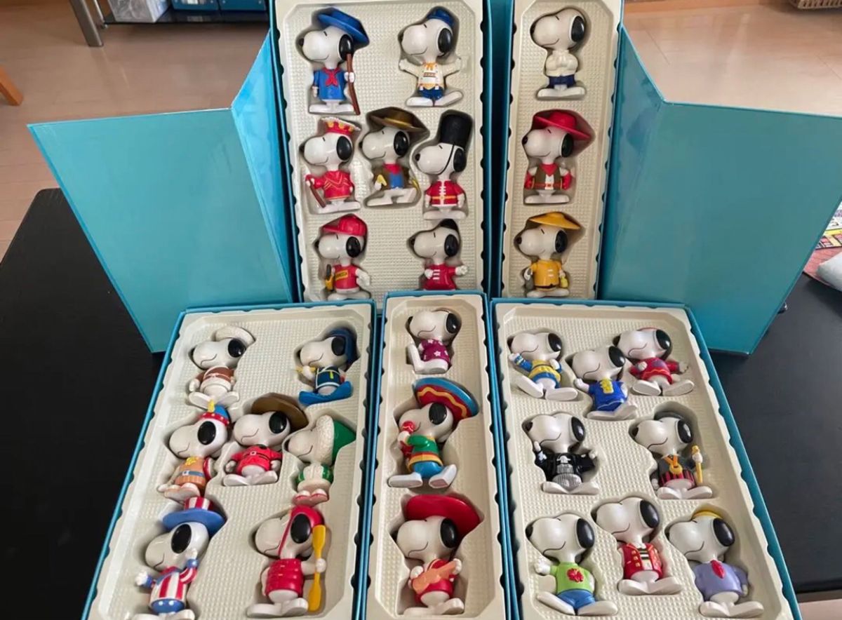 激レア 1997年 マクドナルド スヌーピー ワールドツアー フィギュア28