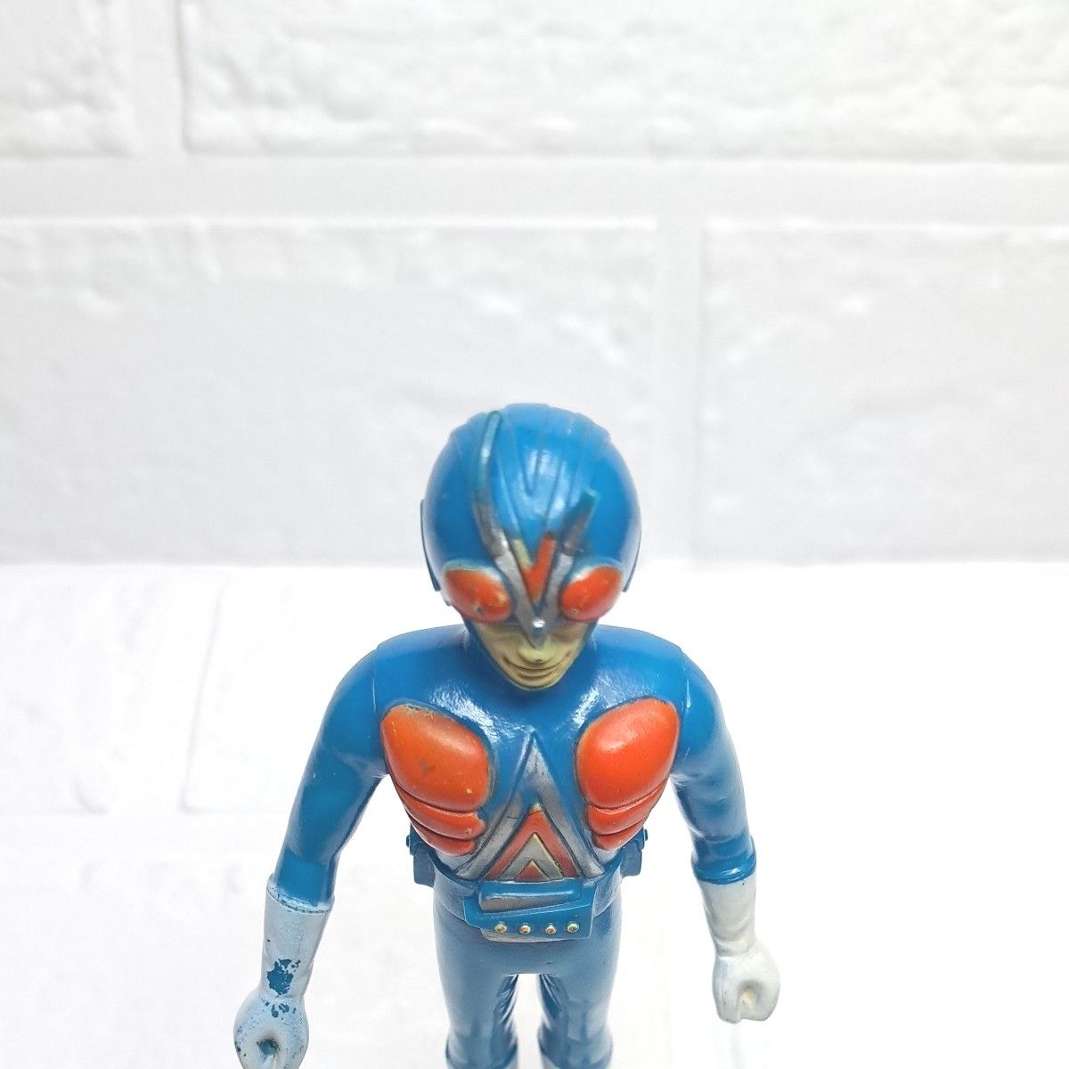 ライダー マン 4 号 ライダー 希少ソフビ ポピー 昭和レトロ 石森プロ